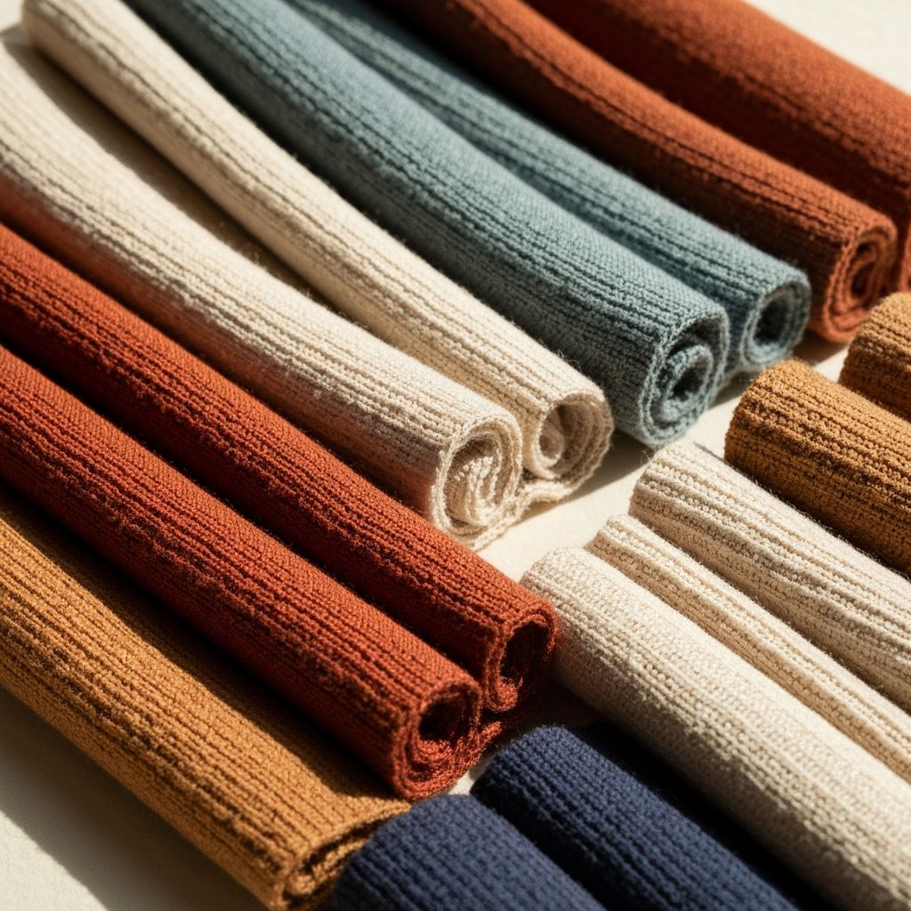 Tessuti pregiati e sostenibili per abbigliamento bambini